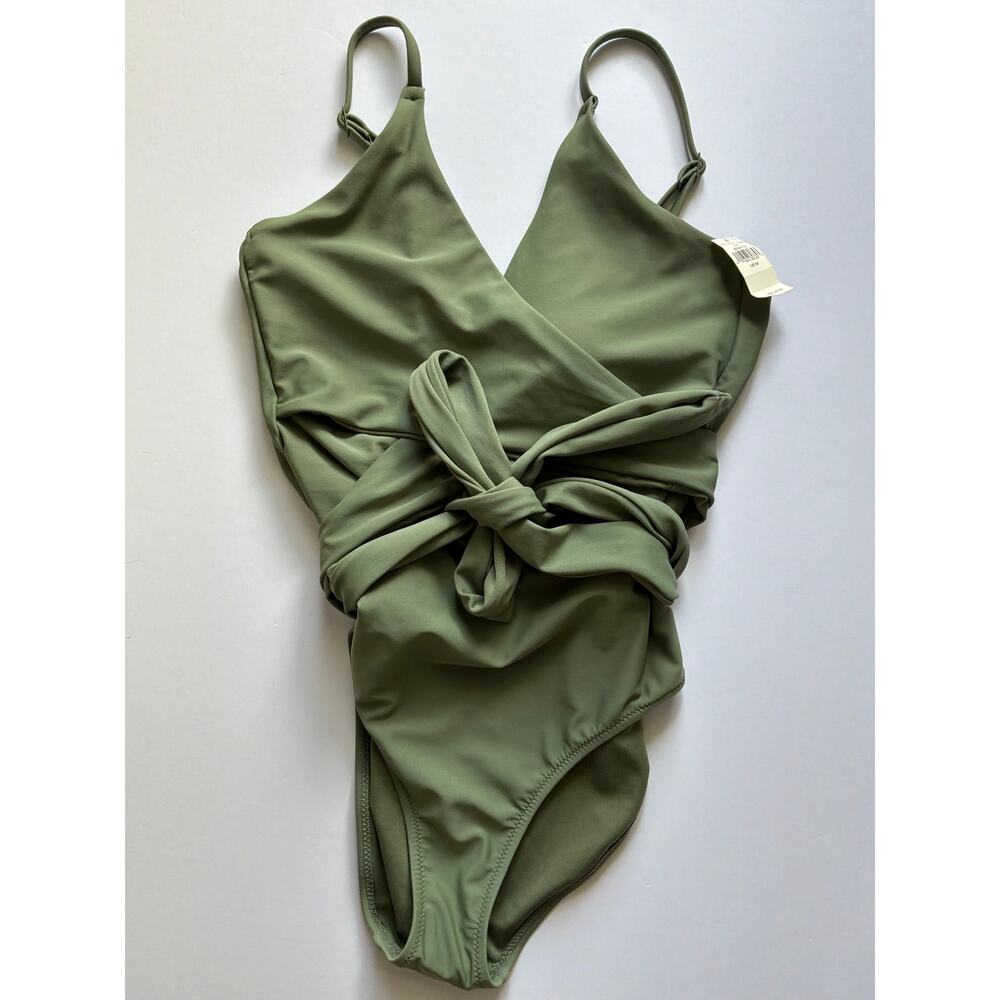 NWT Aerie Tie-Front Swimsuit - Picture 2 of 5